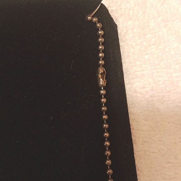 Vintage prima bella block lettered "GRANDMA" chain necklace - Picture 3 of 4